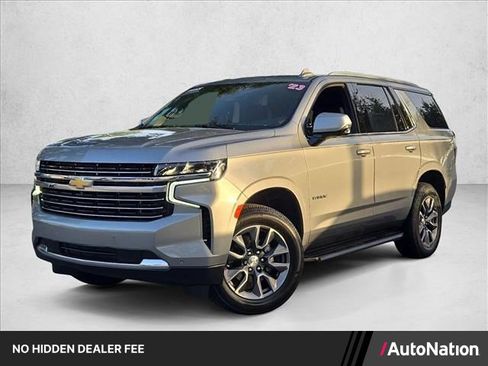 Used 2023 Chevrolet Tahoe LT w/ Luxury Package RWD image 1