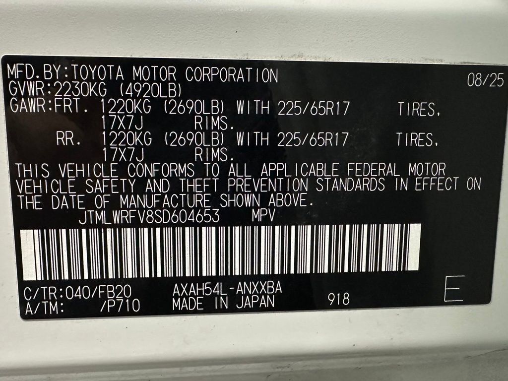 Used 2025 Toyota RAV4 LE AWD/4WD image 11