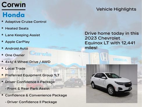 Used 2023 Chevrolet Equinox LT AWD/4WD image 7