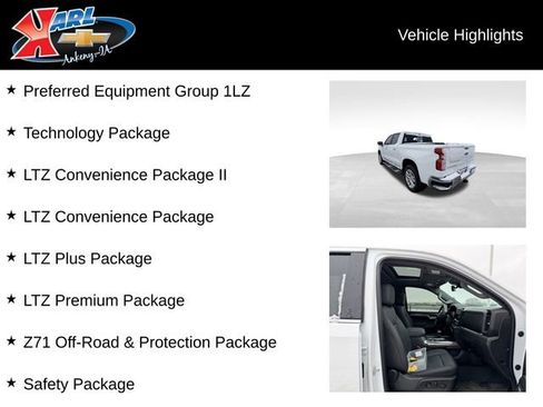 Used 2023 Chevrolet Silverado 1500 LTZ w/ LTZ Premium Package image 2