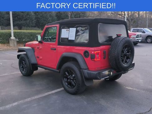 Certified 2021 Jeep Wrangler Willys image 3