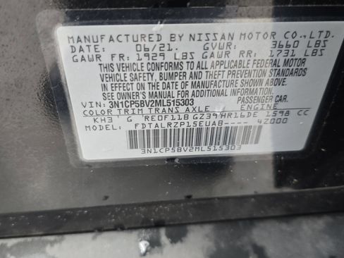 Certified 2021 Nissan Kicks S image 32