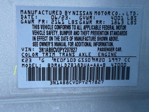 Used 2023 Nissan Sentra SV image 30