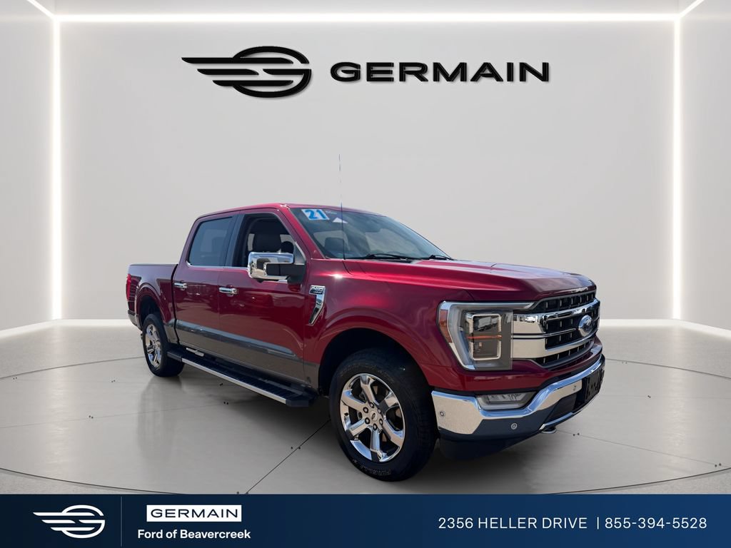 Used 2021 Ford F150 Lariat w/ Equipment Group 502A High AWD/4WD image 2