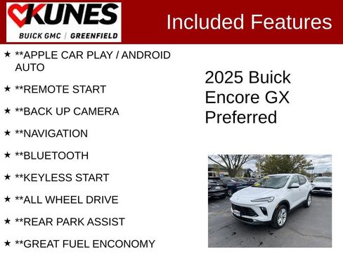 Used 2025 Buick Encore GX Preferred AWD/4WD image 2