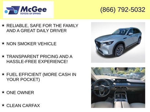 Used 2024 MAZDA CX-90 3.3 Turbo w/ Premium Package AWD/4WD image 4