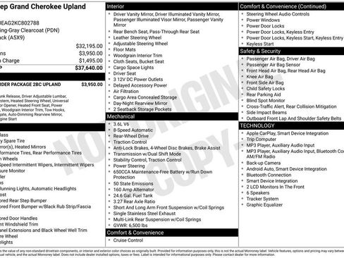 Used 2019 Jeep Grand Cherokee Laredo RWD image 6