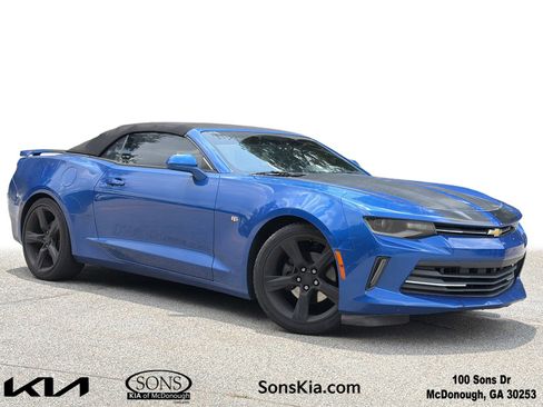 Used 2016 Chevrolet Camaro LT w/ RS Package RWD image 1