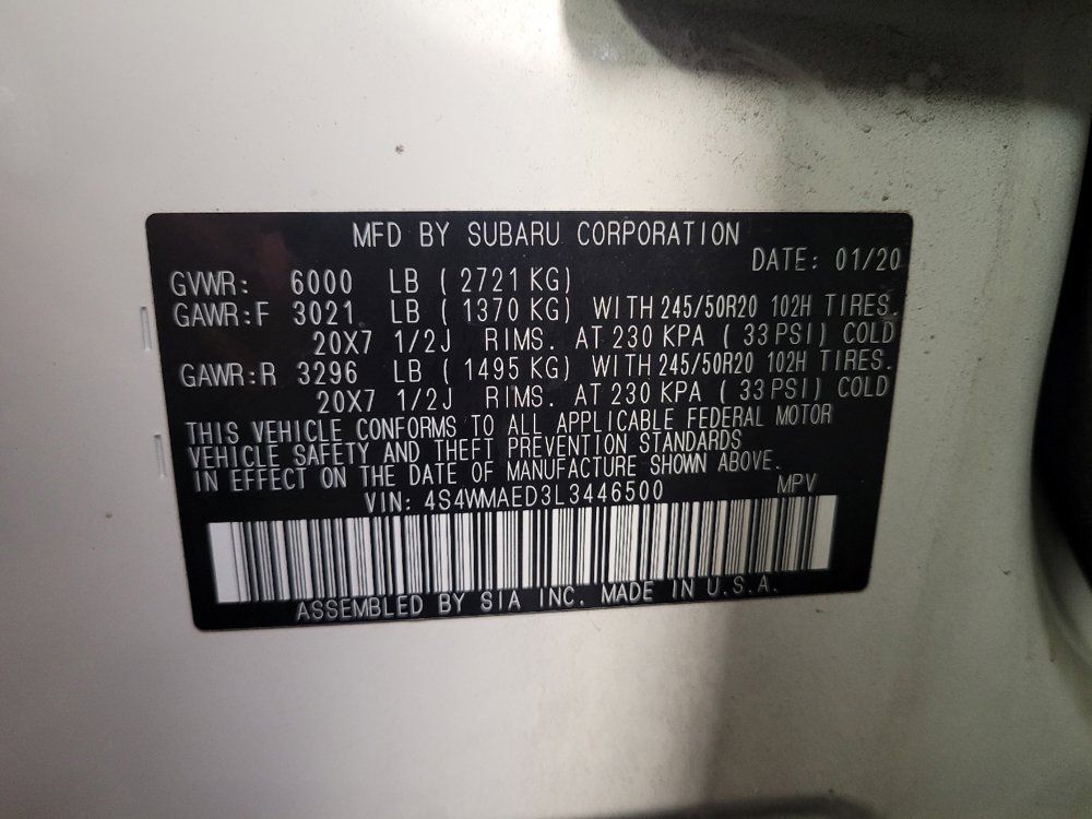 Used 2020 Subaru Ascent Premium w/ Sport Package AWD/4WD image 33