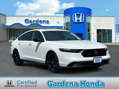 Certified 2025 Honda Accord SE