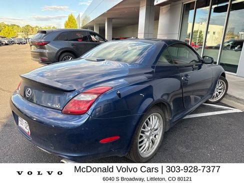 Used 2006 Lexus SC 430 Convertible w/ Preferred Accessory Pkg RWD image 3