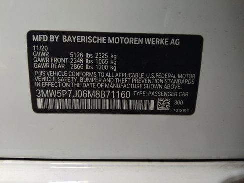 Used 2021 BMW 330e w/ Convenience Package RWD image 33