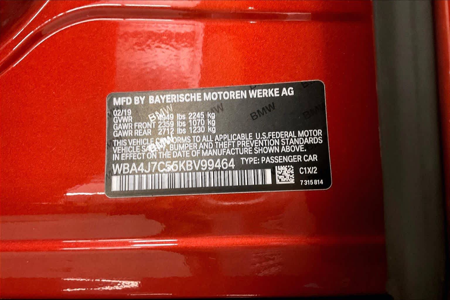Used 2019 BMW 440i Gran Coupe xDrive w/ Executive Package AWD/4WD image 35
