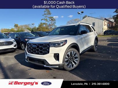 New 2026 Ford Explorer Platinum w/ LUX Leather Package