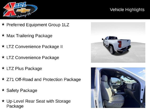 Certified 2025 Chevrolet Silverado 2500 LTZ w/ LTZ Plus Package AWD/4WD image 2