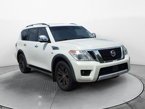 Used 2017 Nissan Armada Platinum w/ Captain Seat Package AWD/4WD image 7