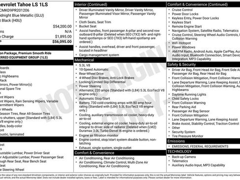 Used 2023 Chevrolet Tahoe LS image 6