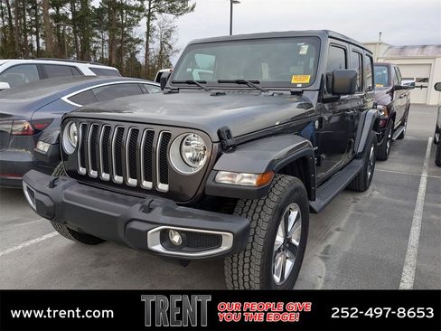 Used 2022 Jeep Wrangler Unlimited Sahara w/ Cold Weather Group image 1