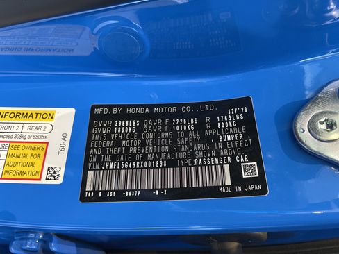 Used 2024 Honda Civic Type R image 40