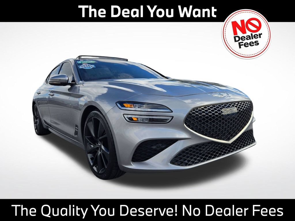 Used 2023 Genesis G70 2.0T w/ Sport Prestige Package RWD image 1
