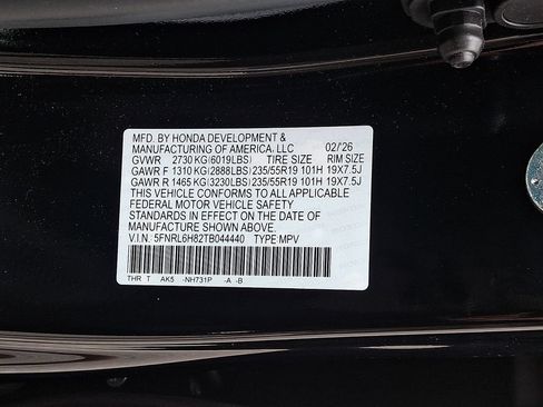 Used 2026 Honda Odyssey Touring image 28