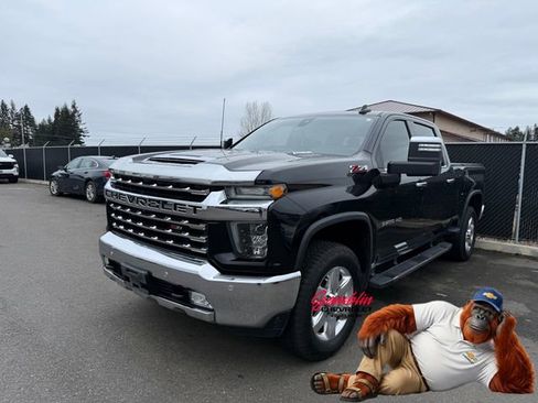 Used 2020 Chevrolet Silverado 3500 LTZ w/ LTZ Premium Package AWD/4WD image 1