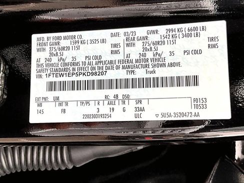 Used 2023 Ford F150 XLT w/ Equipment Group 302A High image 33