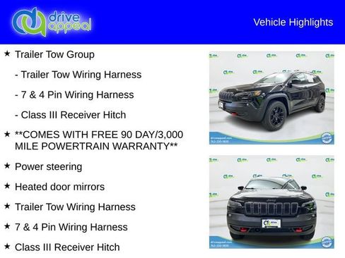Used 2022 Jeep Cherokee Trailhawk w/ Trailer Tow Group AWD/4WD image 12