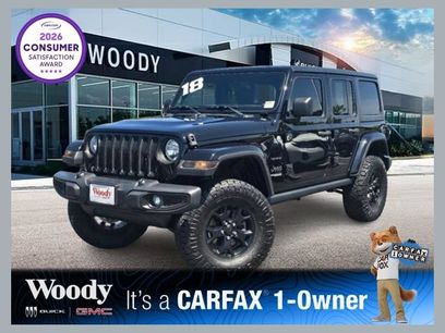 Used 2018 Jeep Wrangler Unlimited Sahara