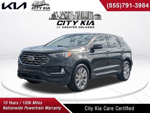 Used 2023 Ford Edge Titanium w/ Cargo Accessory Package AWD/4WD image 1