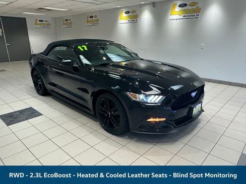 Used 2017 Ford Mustang Premium w/ Ecoboost Performance Package RWD image 1