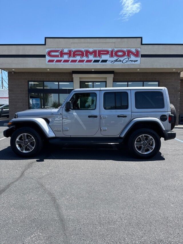 Used 2021 Jeep Wrangler Unlimited Sahara w/ Uconnect 4C Nav & Sound Group AWD/4WD image 19