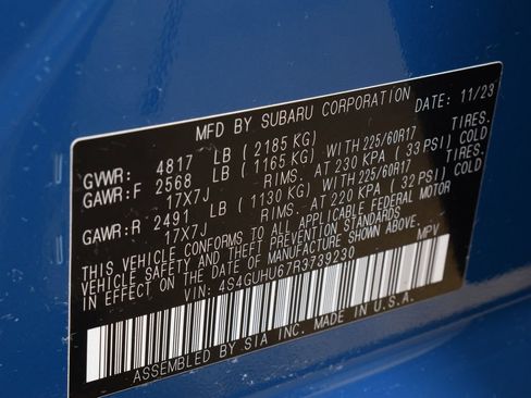 Used 2024 Subaru Crosstrek 2.5i Wilderness AWD/4WD image 40