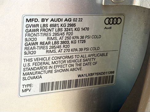 Used 2022 Audi Q7 Premium Plus w/ Premium Plus Package image 45