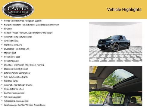 Used 2024 Honda Ridgeline Black Edition image 3