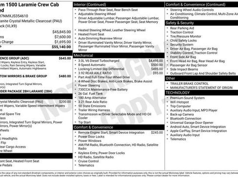 Used 2018 RAM 1500 Laramie w/ Convenience Group image 35