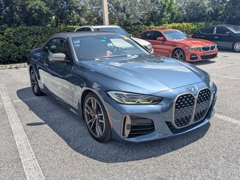 Used 2021 BMW M440i Convertible w/ Premium Package RWD image 2