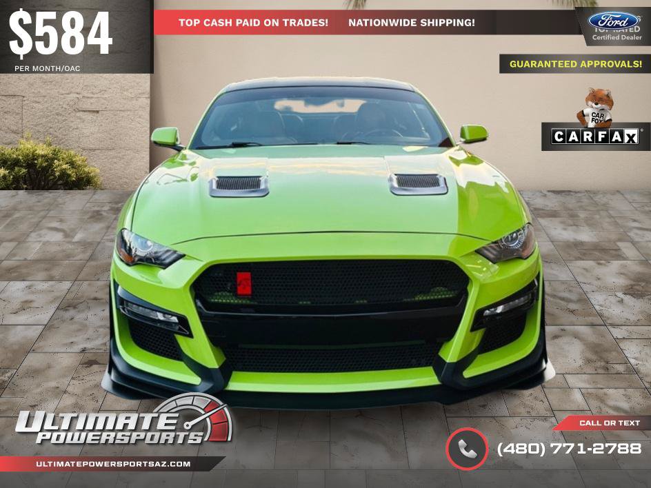 Used 2020 Ford Mustang GT Premium w/ Carbon Sport Interior Package RWD image 32