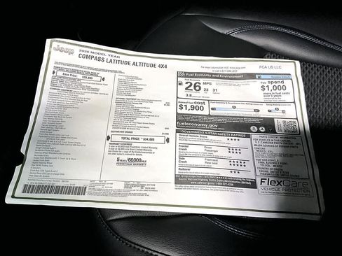 New 2026 Jeep Compass Latitude AWD/4WD image 23