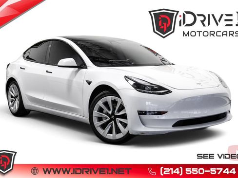 Used 2022 Tesla Model 3 Long Range AWD/4WD image 1