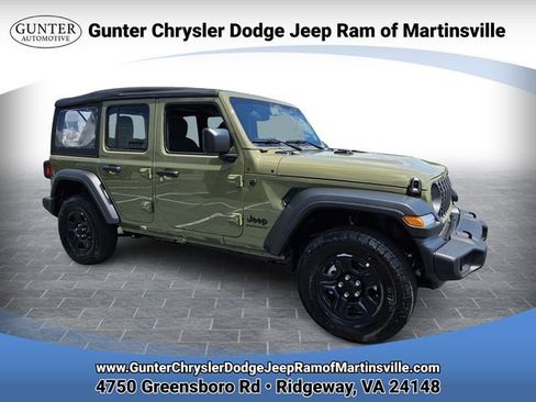 New 2025 Jeep Wrangler Unlimited Sport AWD/4WD image 1