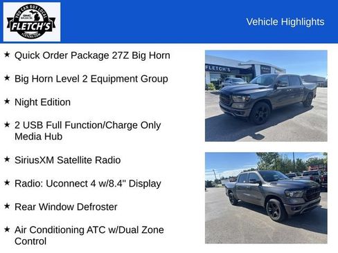 Used 2020 RAM 1500 Big Horn AWD/4WD image 2
