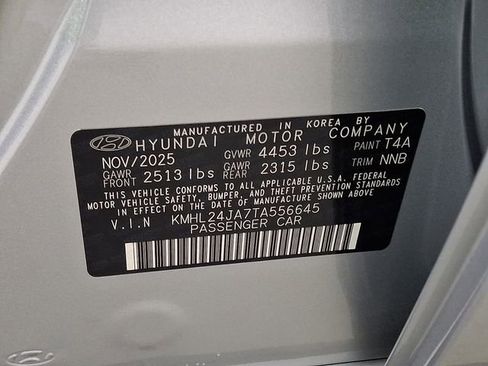 New 2026 Hyundai Sonata SE FWD image 22