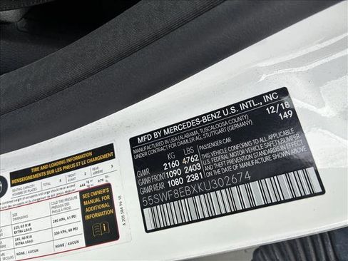 Certified 2019 Mercedes-Benz C 300 4MATIC Sedan image 12