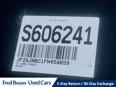 Used 2015 Subaru Forester 2.5i w/ Alloy Wheel Package AWD/4WD image 34