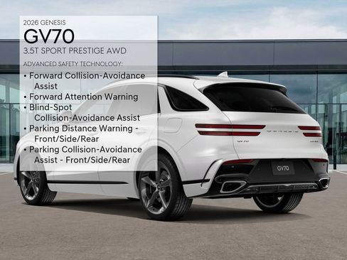 New 2026 Genesis GV70 3.5T Sport Prestige image 10