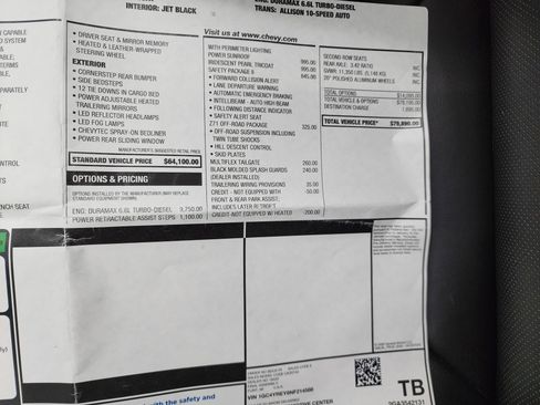 Used 2022 Chevrolet Silverado 2500 High Country w/ Safety Package II image 57