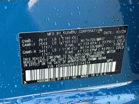 New 2026 Subaru Crosstrek 2.5i Wilderness w/ Crosstrek Mirror Package image 29