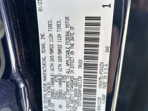 Used 2023 Toyota Tundra Capstone image 10