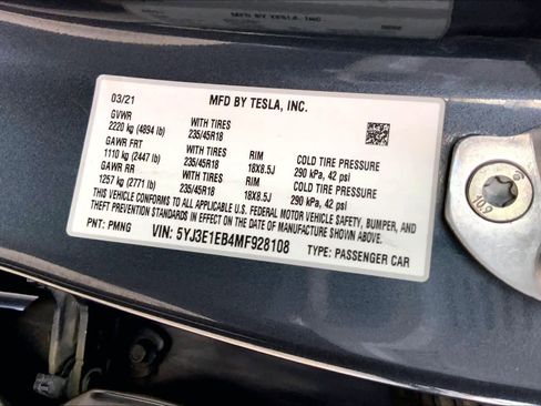 Used 2021 Tesla Model 3 Long Range AWD/4WD image 33